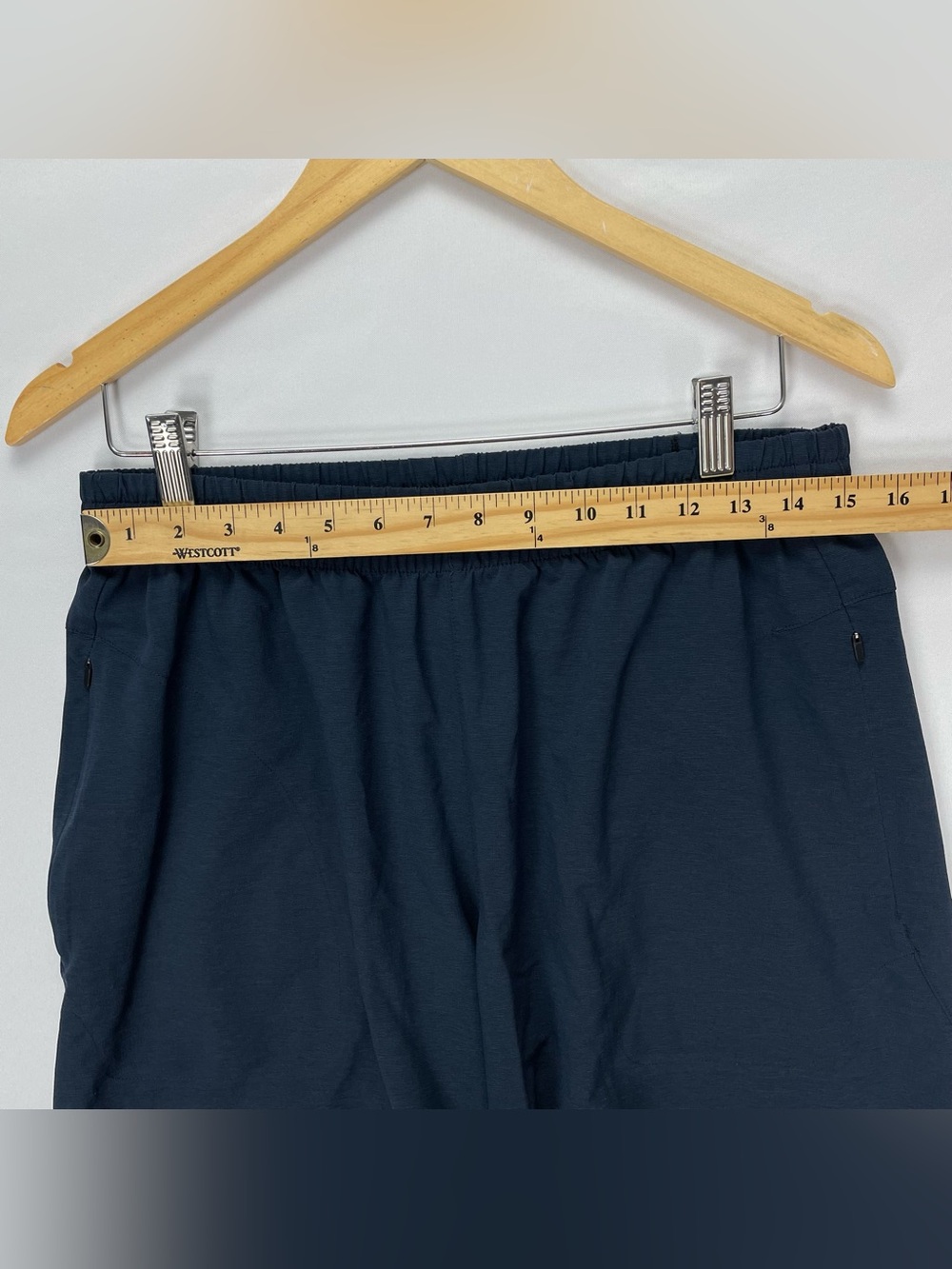 VRST Shorts Mens M Blue Athletic Drawstring Stretch 7” Running Unlined - Picture 6 of 8